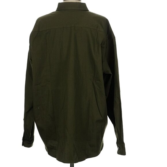 Jamie Haller The Big Shirt in Colonial Green Medium NWT - Picture 3 of 5